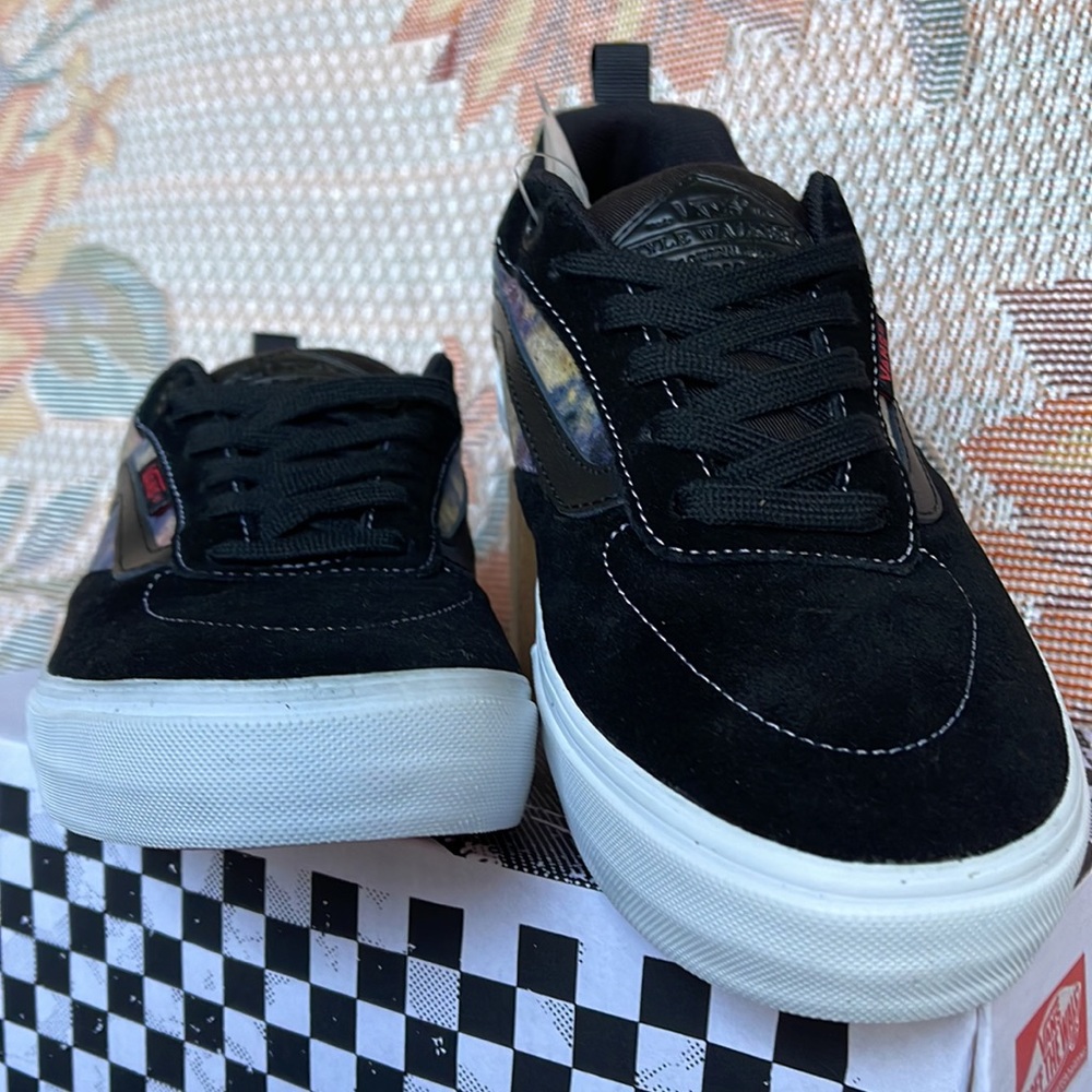 Vans Men’s Kyle Walker
Tie-Dye Terry Black/Multi
VN0A5JIEBML
 sneakers - Picture 7 of 16